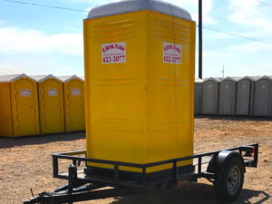 temporary toilets construction site 