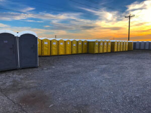 construction porta potty 