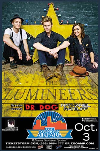 The Lumineers, Nelly, Kelly Roland, & Voz De Mando at OKC Downtown Airpark October