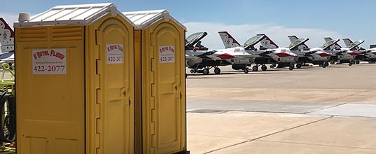 airshow Porta Potties2